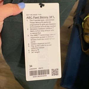 ABC Pant Skinny 34”